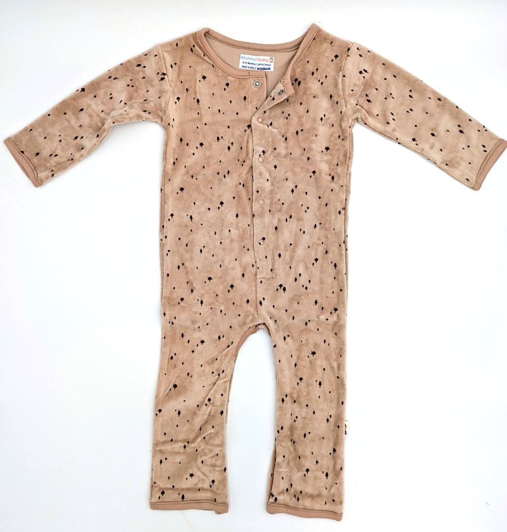 Infant Jumpsuit : Printed (100% Cotton)
